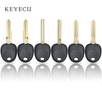 Keyecu Transponder Çip anahtar kovanı Hyundai Coupe Tucson Elantra Accent Santa Fe ı10 Kia için Sol / Sağ / Orta Oluk  10