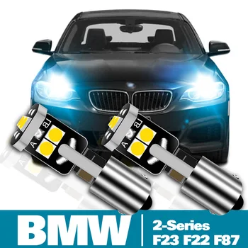 2 adet LED park lambası BMW 2 Serisi İçin F23 F22 F87 Aksesuarları 2012 2013 2014 2015 2016 Gümrükleme Lambası  10