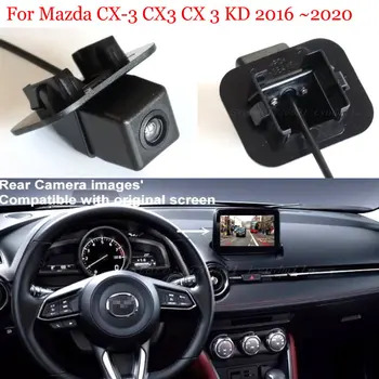Mazda için CX-3 CX3 CX 3 KD 2016~2020 28 Pin Adaptör kablosu RCA Orijinal Ekran İle Uyumlu 6V HD CCD Arka Görüş Kamerası  5