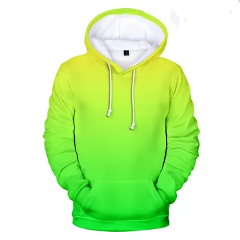 3D Hoodie Kazak Sokak renkli baskı Hip Hop trend 6XL Neon yeşil hoody erkek/kadın Harajuku Giyim Mağazası Özelleştirme için  10