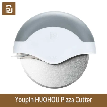 YENİ Xiaomi HUOHOU Pizza Kesici Paslanmaz Çelik kek bıçağı Pizza Tekerlekleri bıçak Çıkarılabilir Mutfak Pişirme Araçları Turta Waffle  10