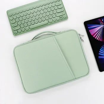 2021 Darbeye Dayanıklı Kol Çantası iPad Hava 2 1 2019 10.2 9th 12.9 12 9 Pro Klavye Kapağı 2018 Laptop Çantası 13 İnç Macbook Çantası  5