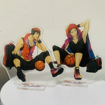 Anime Kuroko Basketbol Figürü Aomine Daiki Akrilik Standları Kuroko Tetsuya Kagami Taiga Karakter Modeli Ayakta İşareti Hayranları Oyuncaklar  0