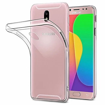 360 Koruyucu Cep Telefonu Kılıfları Samsung Galaxy J7 2017 Avrupa Versiyonu arka kapak Şeffaf Şeffaf Yumuşak TPU GalaxyJ72017  10