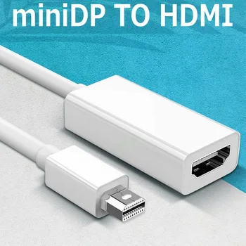DisplayPort Mini DP Thunderbolt HDMI TV Projektör Ekran Adaptörü dönüştürücü kablosu HD 1080P TV İçin Apple MacBook Hava Pro  5