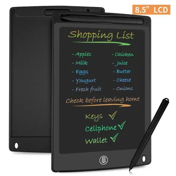 8.5 inç LCD yazma tableti Elektronik Yazma Taşınabilir El Yazısı Kurulu Renkli Çizim Grafik çocuklar için doğum günü hediyesi Cihazı  5