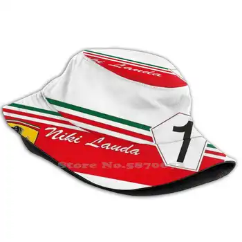 Niki Lauda F1 Unisex Yaz Açık Güneş Koruyucu Şapka Kap Niki Lauda Motor Sporları Yarış Gp Grand Prix Monaco Lewis Daniel Ricardo  3