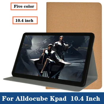Yeni Kılıf Kapak için Alldocube Kpad 10.4 İnç Tablet Pc Standı Pu Deri Kılıf için Kpad + Film Hediyeler  5