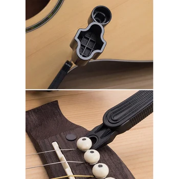 Gitar Dizeleri Değiştirme Aracı Çekme Dizeleri Kesici Sarıcı Çok Fonksiyonlu Alet SAL99  10