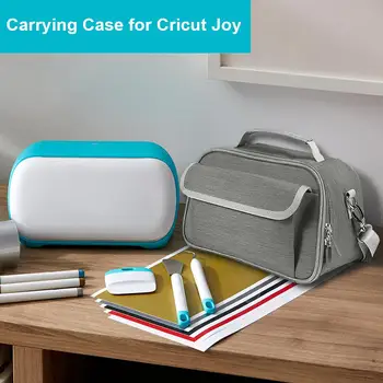 Cricut için Sevinç Taşıma Çantası Tote saklama çantası Geniş Taşınabilir Taşıma Çantası Taşıma Çantası Çoklu Bölmeler 26 * 16 * 16cm Çanta  10