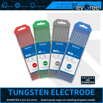 KeyGree TIG Kaynak Çubukları İğne Profesyonel Tungsten Elektrotlar 6