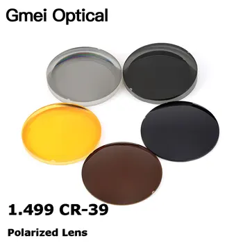 Gmei Optik 1.499 CR-39 Polarize Güneş Gözlüğü Reçete Optik Lensler Sürüş Balıkçılık İçin UV400 Parlama Önleyici Polarize Lensler  10