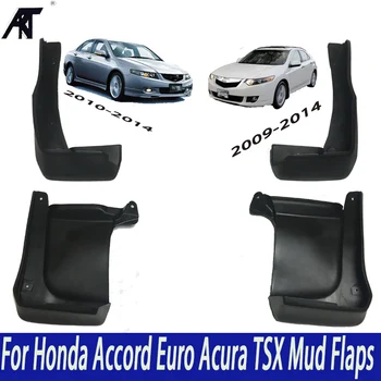 Çamur Flep Çamurluklar 2010 -2013 Honda Accord Euro 08-2012 Acura TSX 2009-2014 Mudflaps Splash Muhafızları Ön Arka Çamur Flaps  10