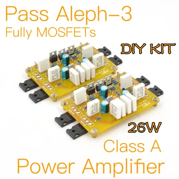 MOFİ-Pass Aleph - 3 Tam Mosfet A Sınıfı güç amplifikatörü DIY KİTİ ve Bitmiş Kurulu  5