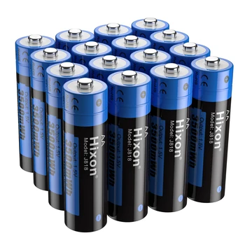Hixon AA 3500mWh 1.5 V Li-İon şarj edilebilir pil ,Yepyeni, El Feneri, Fan Ve Oyun Makinesi 、Fare、Elektrikli Oyuncaklar, Diş Fırçaları  5