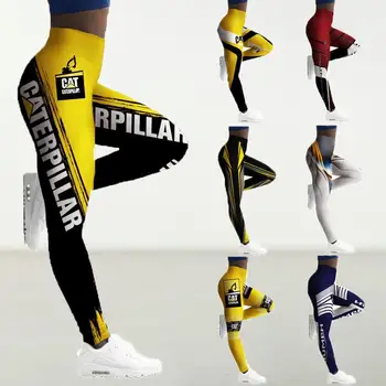 Tayt Kadınlar Yüksek Bel 3D Baskı Spor Giyim Yoga Pantolon Leggins Femme Egzersiz Tayt Seksi Tayt Spor s Legginsy Damskie  5