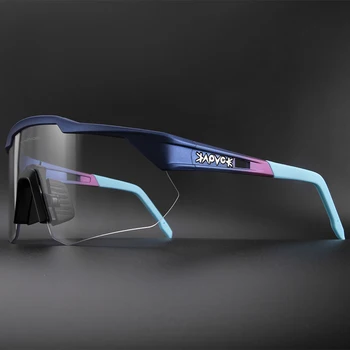 Kapvoe Yeni Fotokromik Güneş Gözlüğü MTB Erkekler Bisiklet Gözlük Açık Spor Kadın Koşu Sürme Bisiklet Koruma Gözlük Gözlük  10