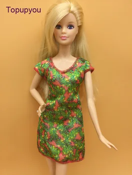 Barbie bebekler için yeni elbise güzel elbise Topup1  2
