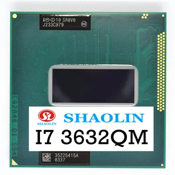 I7-3632QM I7 3632QM SR0V0 I7-3630QM I7 3630QM SR0UX Dört Çekirdekli Sekiz İplik CPU İşlemci 6M Soket G2 / rPGA988B Dizüstü Bilgisayar CPU  5