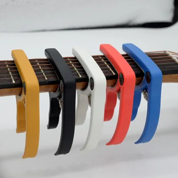 En iyi Capo Gitar Değişimi Tuning Kelepçe Anahtar Plastik Akustik Klasik Elektro Gitar Capo Müzik Aletleri Aksesuarları  10