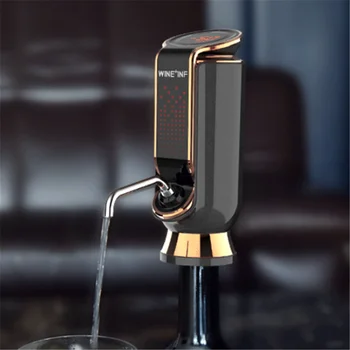 Elektrikli kırmızı şarap dekantörü USB Şarj Otomatik Hızlı Şarap Havalandırıcı Vakum Taze tutma 10 gün Viski Dağıtıcı Elma Şarabı şarap akıtıcı  5