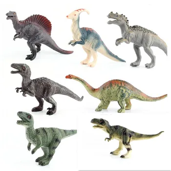 13 stilleri Simülasyon Dinozor Modelleri oyuncaklar Jurassic Tyrannosaurus Indominus Rex Triceratops Brontosaurus erkek Hediye Hediyeler için erkek  10