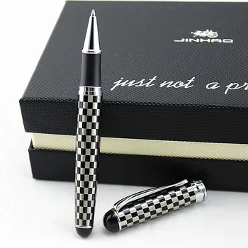 jinhao Roller kalem Tükenmez metal Tükenmez kalemler lüks kalem yazma Jinhao X750 Caneta Kırtasiye Ofis okul malzemeleri  5