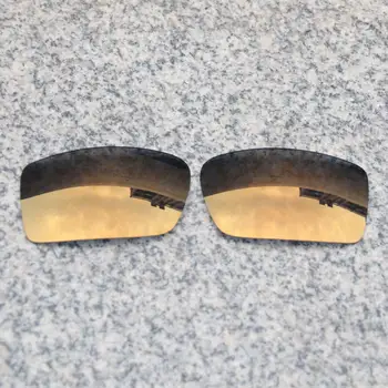 Toptan E. O. S Polarize Gelişmiş Yedek Lensler Oakley Gascan Güneş Gözlüğü-Bronz Altın Polarize Ayna  10