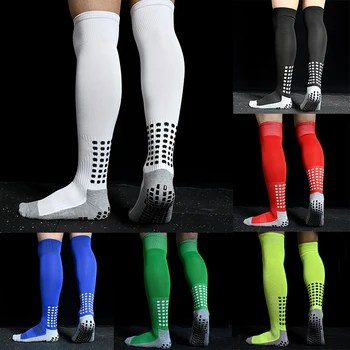 Yeni ANTİ KAYMA futbolcu çorapları Orta Buzağı Kaymaz Futbol Bisiklet spor çorapları Erkek  10