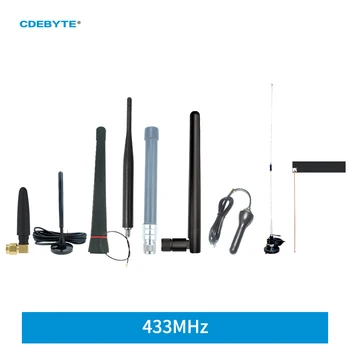 433MHz Wifi Anten CDEBYTE SMA-J Yüksek Kazanç 5dbi Manyetik Taban 3m Besleyici Harici Kablo Enayi Çok Yönlü Wifi Anten  10