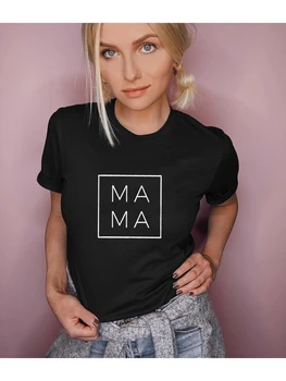 Anne Kare Baskı Kadın yazlık t-shirt Anne Yaşam Kısa Kollu Grafik Tees Hediye Anne Kadın Harajuku Tişört Camisas Mujer  10