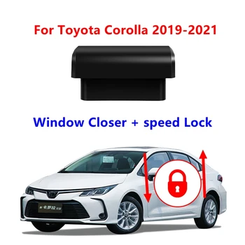 Toyota Corolla 2019-2021 için Otomatik OBD Hız Kilidi Araba Pencere Yakın Cihazı Otomatik Kilitleme Cihazı Yakın Açık Kilidini Akıllı  10