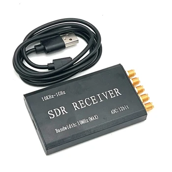 10K 1GHz SDR Alıcı Yazılım Tanımlı Radyo Antenne Bant RSP HF AM FM SSB CW ADS-B DMR DRM Tip-E güç  10
