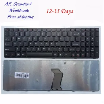 ABD Siyah Yeni İngilizce Laptop klavye İçin Lenovo y570 y570n y570ı7 y570 Y570D  5
