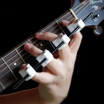 Unisex Gitar Parmak Genişletici Gitarist Enstrüman Uygulama Aracı Ukulele Sedye  5