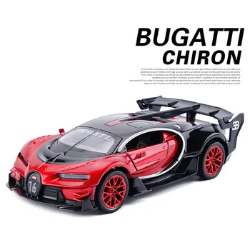 1: 32 Oyuncak Araba Bugatti Gt Metal Oyuncak Alaşım Araba Diecasts ve Oyuncak Araçlar Araba Modeli Minyatür Ölçekli Model oyuncak arabalar Çocuklar İçin  4