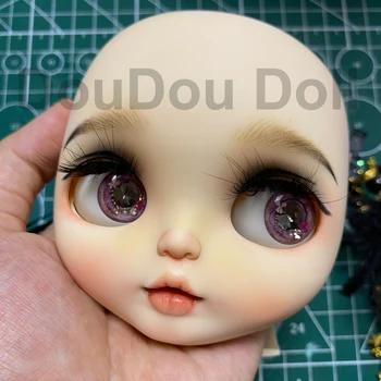 BUZLU NBL + Blyth Doll 1/6 Ortak Vücut 30CM BJD Oyuncaklar Beyaz Shin Şekillendirici Ve Makyaj Mat Yüz DIY Blythe Doll 5.25.1  5