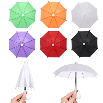 1 ADET Bebek Bebek Yağmur Dişli Oyuncak Şemsiye Mini Şemsiye Bebek Aksesuarları Çocuk Renkli Oyuncak Giyim Dekorasyon  5