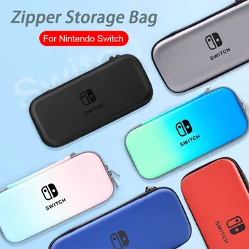 Fermuarlı saklama çantası Nintendo Anahtarı İçin Seyahat Taşıma Koruyucu Kılıf Logo Var NS Oled Oyun Konsolu Kabuk Kapak Aksesuarları  10
