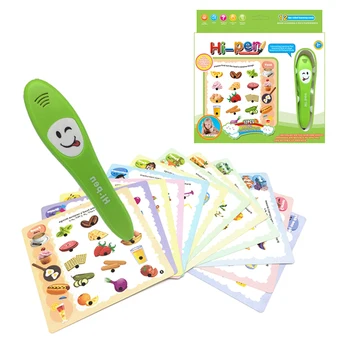 Çocuklar İngilizce Eğitim Sesli Okuma Makinesi Kitap Akıllı Nokta Okuma Kalem Çocuk Çalışma Kağıtları öğretici oyuncaklar Dil Seti  5