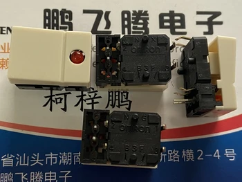 1 ADET Japonya B3J-2000 dokunmatik tip rocker konsolu anahtar anahtarı beyaz kırmızı gösterge ışığı ile  10