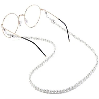 Moda kadın inci Gözlük Zincirleri Güneş Gözlüğü Okuma Boncuklu Gözlük Zinciri Gözlük Kordon Tutucu boyun askısı Halat 1 adet  10
