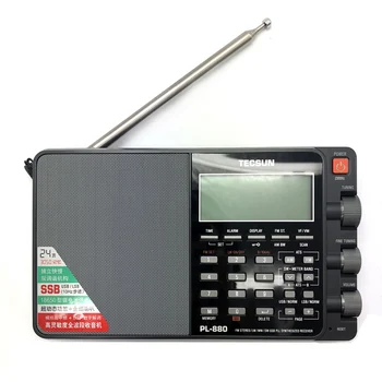 Tecsun PL - 880 Yüksek Performanslı Tam Bant Taşınabilir Dijital Ayar Stereo Radyo LW / SW / MW SSB PLL Modları FM (64-108MHz)  10