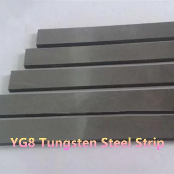 Kalınlığı 6mm Tungsten Çelik Şerit YG8 Sert Alaşım Tungsten Çelik Bıçak Pul Aşınmaya dayanıklı Aşındırıcı Plaka Malzemesi Özelleştirilebilir  10