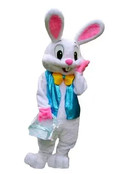2019 yeni PROFESYONEL paskalya tavşanı MASKOT KOSTÜM Bugs Tavşan Tavşan Yetişkin süslü elbise Karikatür Takım Elbise süslü elbise  5
