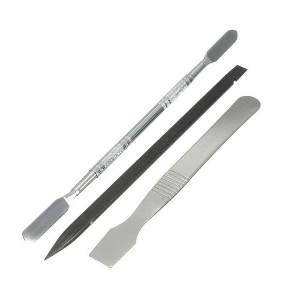 3 İn 1 Metal Plastik Spudger Seti Araçları Tamir Açılış Gözetlemek Aracı Kiti iPhone iPad Samsung Cep Telefonu İçin sıcak Satış!!!